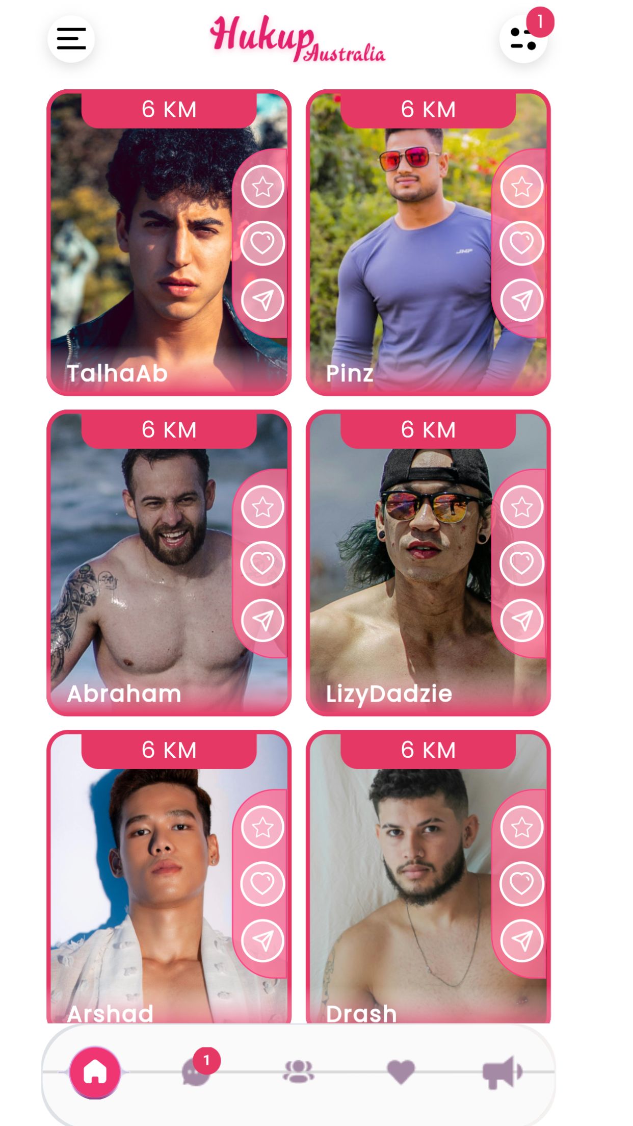 Grid view